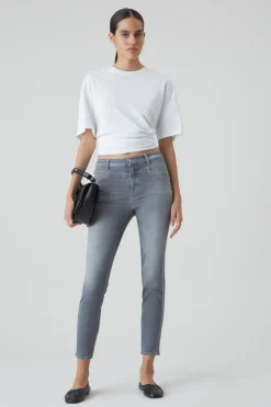 Skinny Pusher Power Stretch Grey Denim
